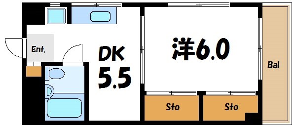 品川ハイツ 間取り