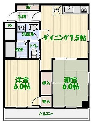 サザンコート 間取り