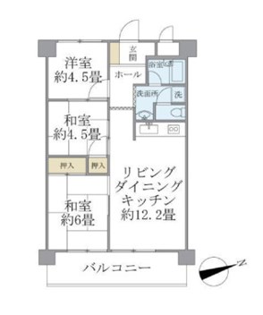 シャルム・Ｋ・カーサ 間取り