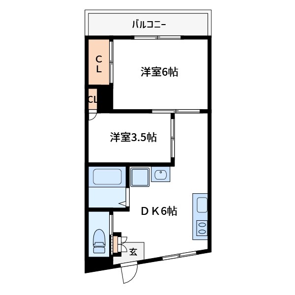 永和第８ビル 間取り