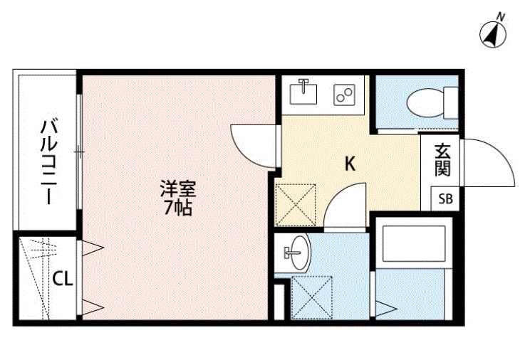 riviere亀有 間取り