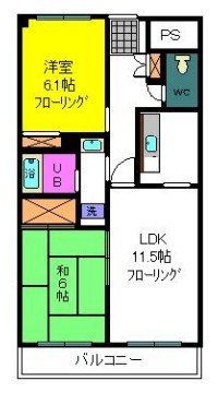 アーバンシティー西葛西 507号室 間取り