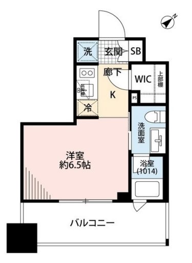 ベルファース水天宮前  間取り