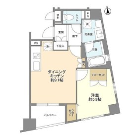 デュオ・スカーラ亀戸 間取り