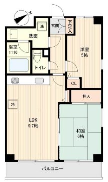 グランドメゾン壱番館 510号室 間取り