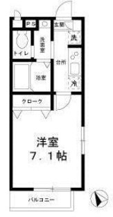 浦安アーバンハウスA 201号室 間取り