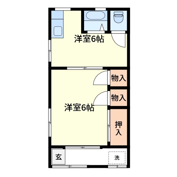 ＡＮハイツ 間取り