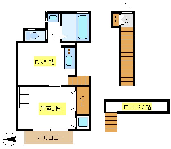 ワコーヴィレッジ 間取り