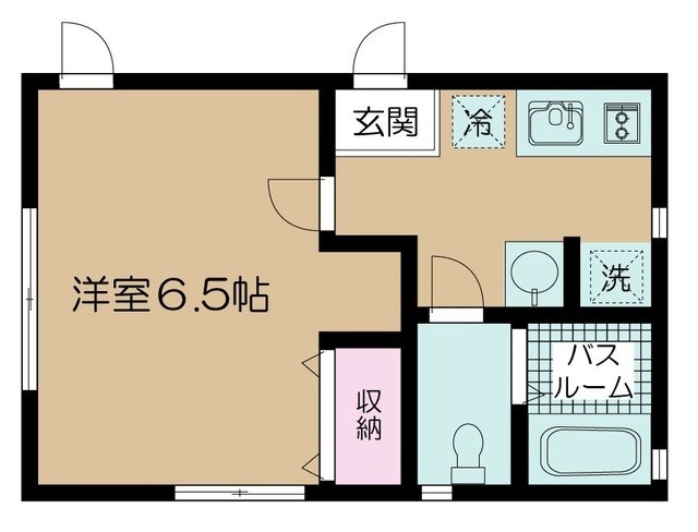NS-GATE　青井　second stage 間取り
