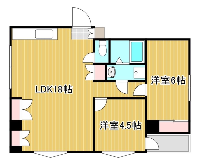 プラーズ東砂 間取り