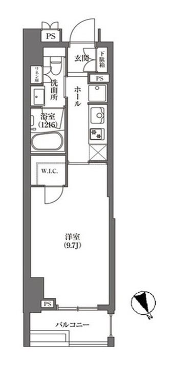 HAMACHO　APARTMENTS 間取り