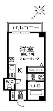 メゾンアワジⅡ 間取り