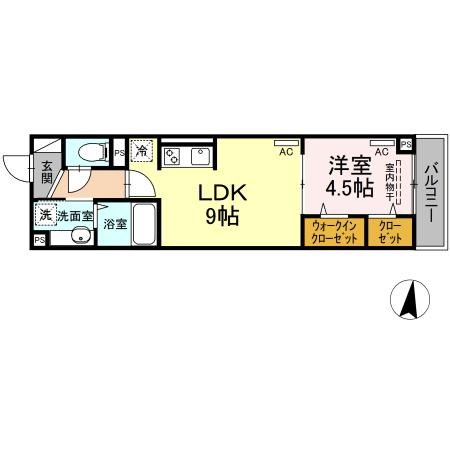 セレスティア大谷田 間取り