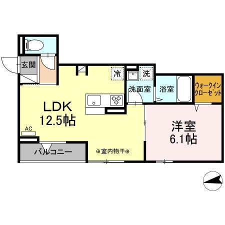 ルリアン東堀切 間取り