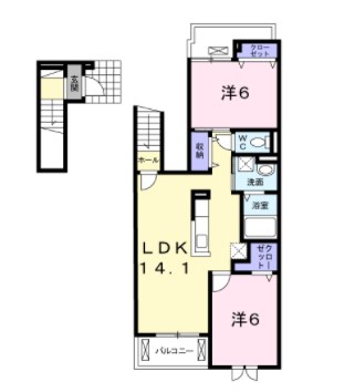 ラ　ルーチェ 間取り