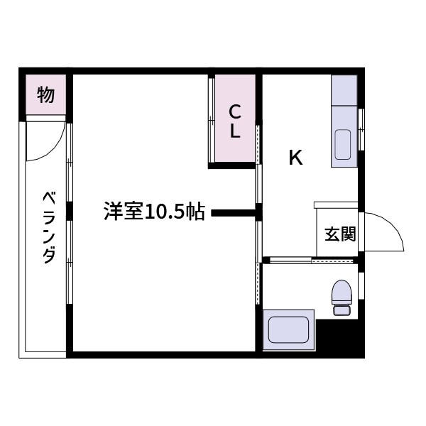 篠崎マンション 間取り