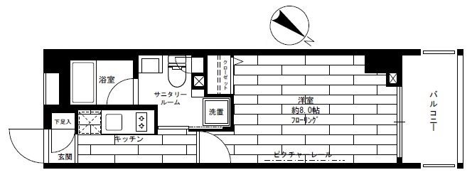 グランドコンシェルジュ日本橋 間取り