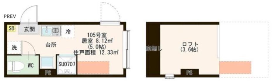 ハーモニーテラス町屋Ⅵ 間取り