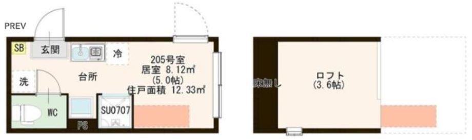 ハーモニーテラス町屋Ⅵ 間取り