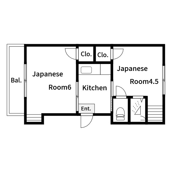 橘荘 間取り