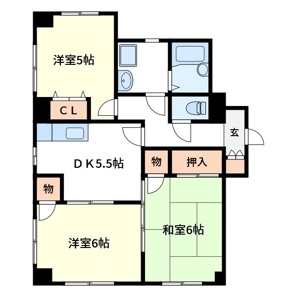 Ｊヒルズ 間取り