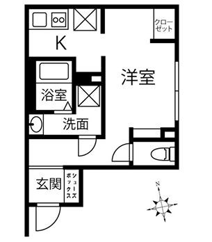 クリオ　ラモード木場公園 間取り