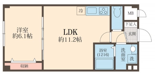 グリーンルームイシイ 間取り