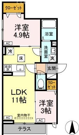 （仮称）荒川6丁目PJ 間取り