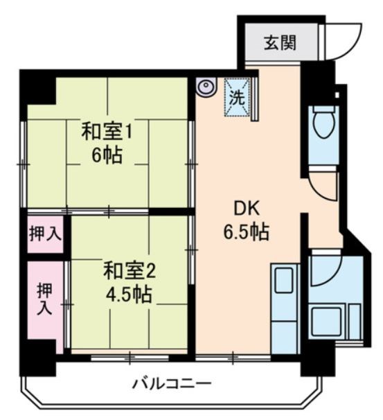 メゾンブラン田端   間取り