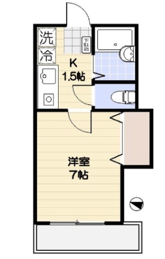 イーストフローラ 間取り