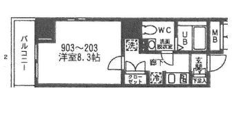 フィールドヒルズ門前仲町 間取り