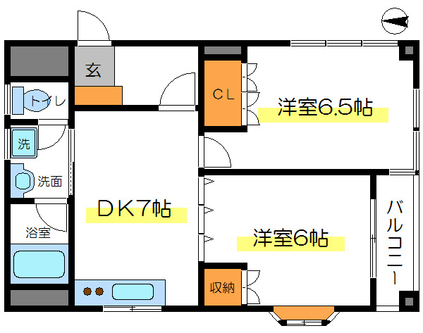 第３いちやまハイツ 間取り