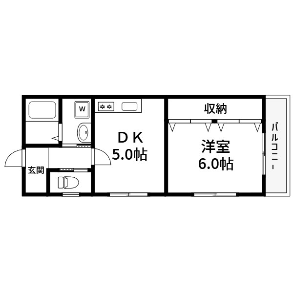 サンメゾン小岩 間取り