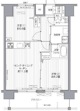 センテニアル王子神谷 間取り
