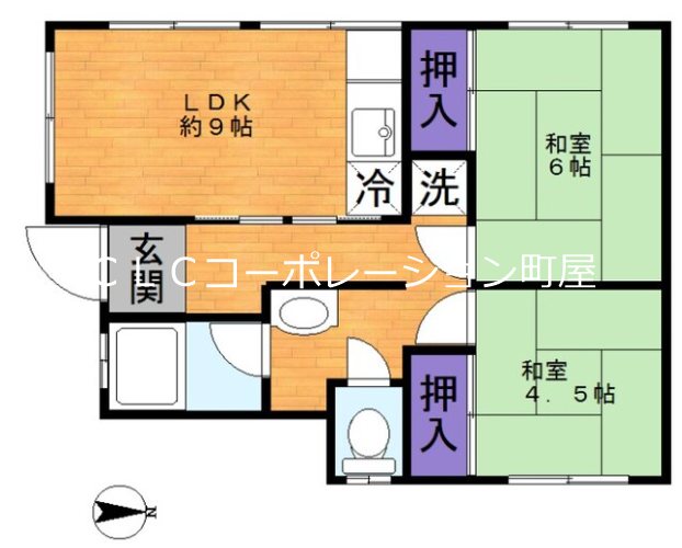 石塚荘 間取り