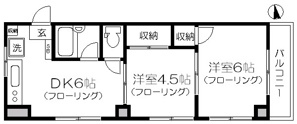 メゾンＯＫＵＤＡ 間取り