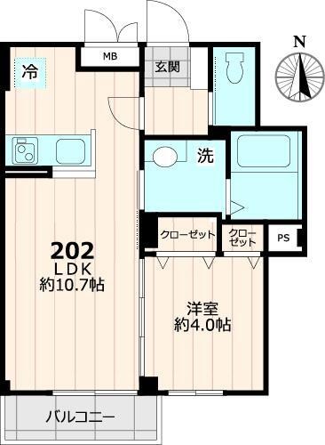 ファイブリーフウエスト 間取り