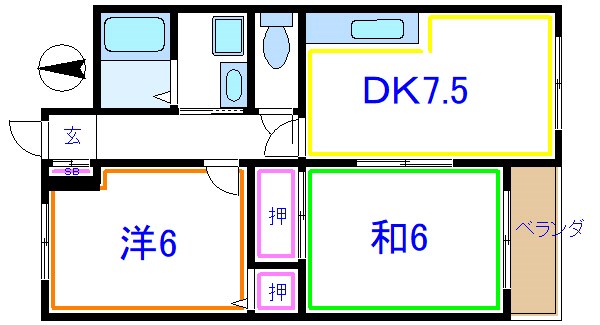パークヒル舎人 間取り