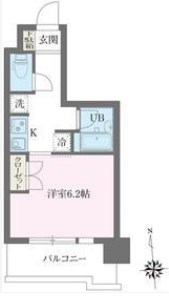 レジデンス門前仲町 間取り