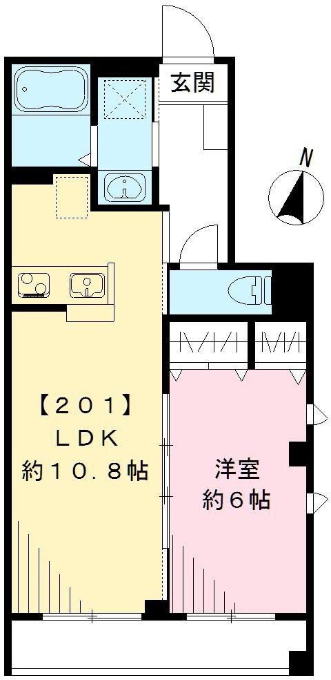 エスポワール  間取り