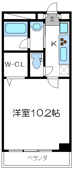 コントレイル   間取り