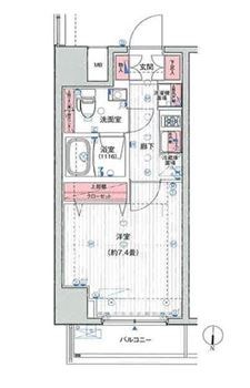 プレール・ドゥーク木場駅前  間取り