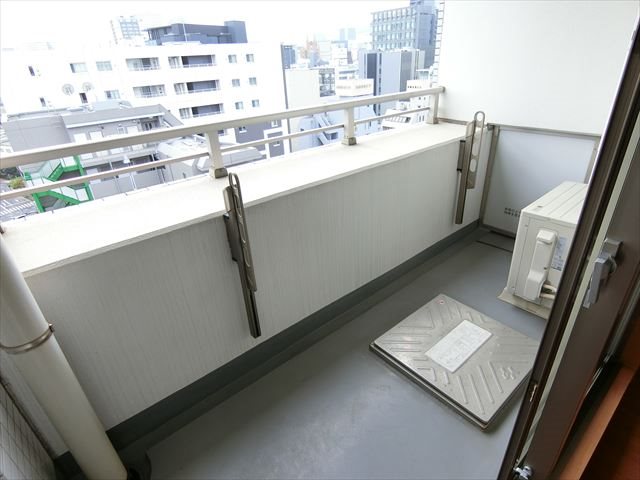 パークハビオ京橋  ベランダ