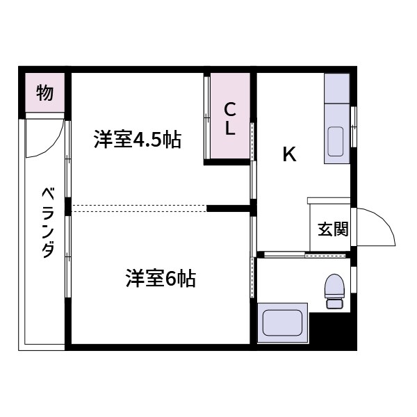 篠崎マンション 間取り