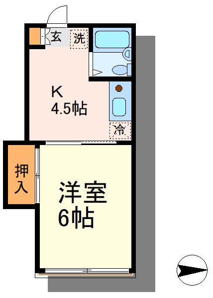 不二荘  間取り
