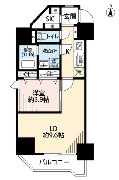 プレール・ドゥーク両国Ⅳ 間取り