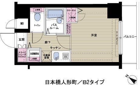 フェニックス日本橋人形町 間取り