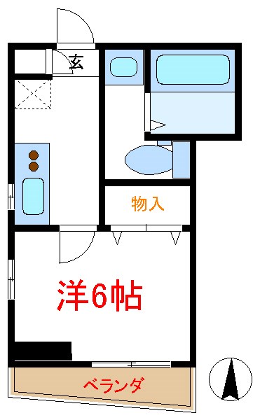 リリック西新井 間取り