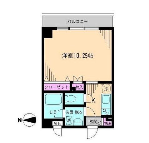 メゾン・アルエ 205号室 間取り