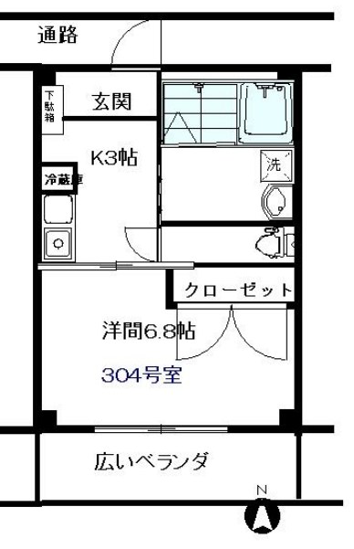 町屋７ビル 間取り